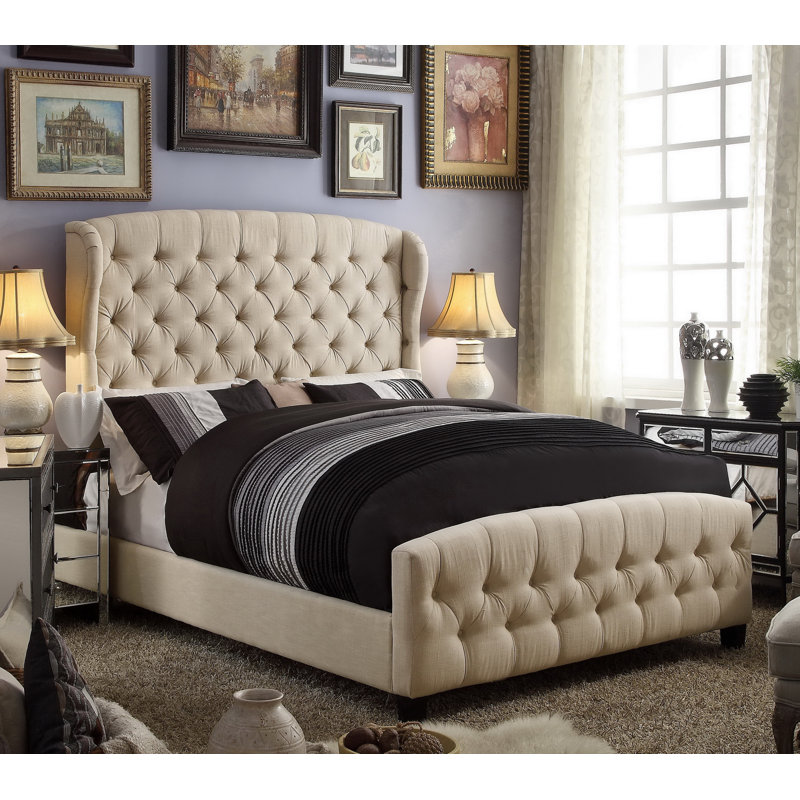 Greyleigh™ Ralls Queen Upholstered Standard Bed & Reviews Wayfair